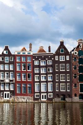 Download Amsterdam Canal Houses in Holland/Netherlands Journal: 150 Page Lined Notebook/Diary -  file in PDF
