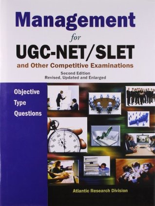 Download Management for UGC-NET/SLET and Other Competitive Examinations 2nd Edition - Atlantic Research Division file in PDF