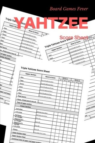 Download Yahtzee Score Card: Score Sheet for All Yahtzee Game Player Board Game - Dice Games Fever file in ePub