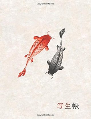 Read Online Sketchbook: Japanese Koi Fish, Red & Black: 120 Pages of 8.5 x 11 Blank Paper for Drawing, Sketching and Doodling (Japanese Sketchbook) - Atlas Sketch Pads file in ePub