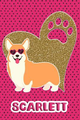 Read Online Corgi Life Scarlett: College Ruled Composition Book Diary Lined Journal Pink - Foxy Terrier | PDF