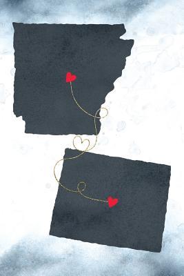 Read Online Arkansas & Wyoming: Long Distance Out of State Notebook - Blank Lines -  file in PDF