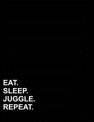 Full Download Eat Sleep Juggle Repeat: Graph Paper Notebook: 1 cm Squares, Blank Graphing Paper with Borders -  | ePub